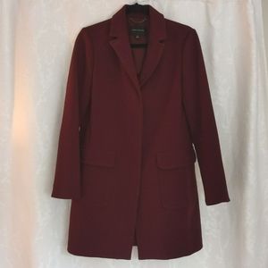 Ann Taylor Maroon Jacket, size small